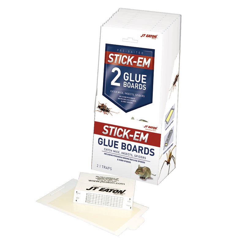 JT Eaton Stick-Em Glue Boards (2)