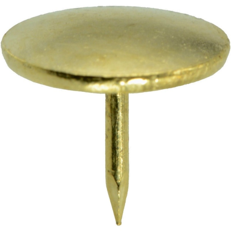 Midwest Fastener 19 gauge x 0.4 Brass Thumb