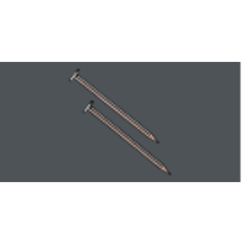 Midwest Fastener Panel Nail Steel 1 Brown