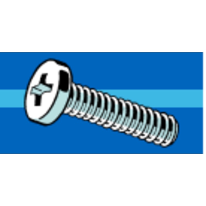 Midwest Fastener Phillips Pan Machine Screws #10-24 x 1