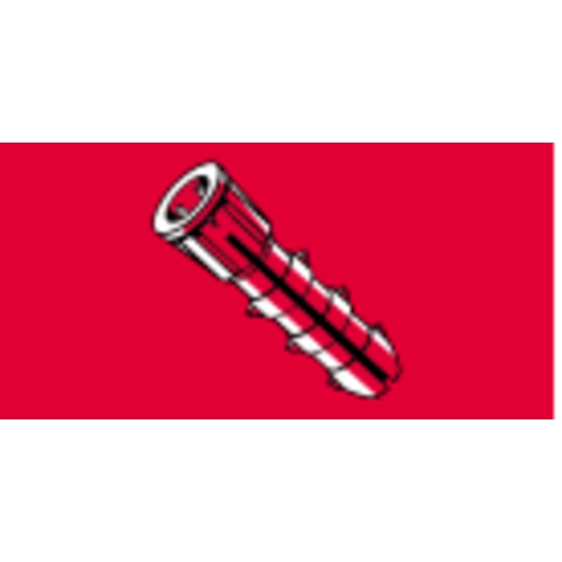 Midwest Fastener Ribbed Plastic Anchor Kit #10-12 x 1-1/4