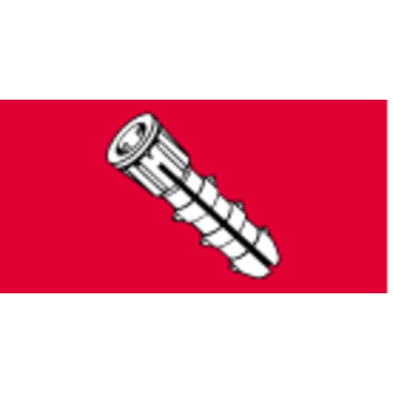 Midwest Fastener Ribbed Plastic Anchors #12-16 x 1-1/2