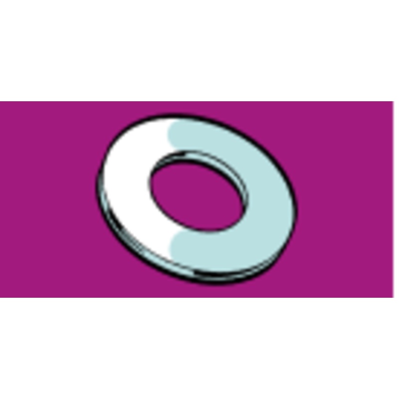 Midwest Fastener USS Flat Washers 5/16