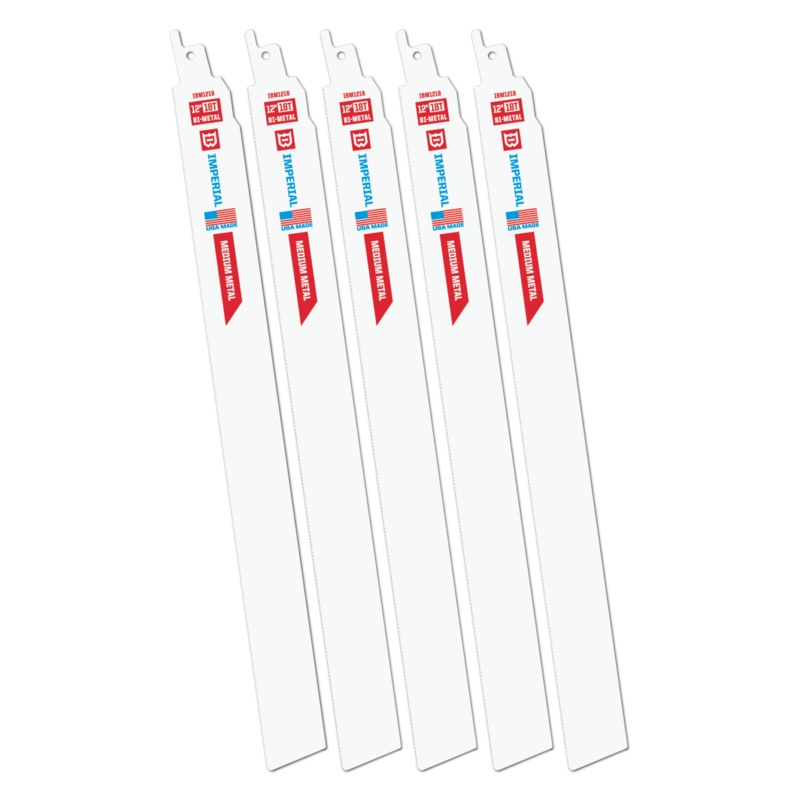 Imperial Blades Extreme Metal 12 18 Tpi Medium Metal Reciprocating Blade