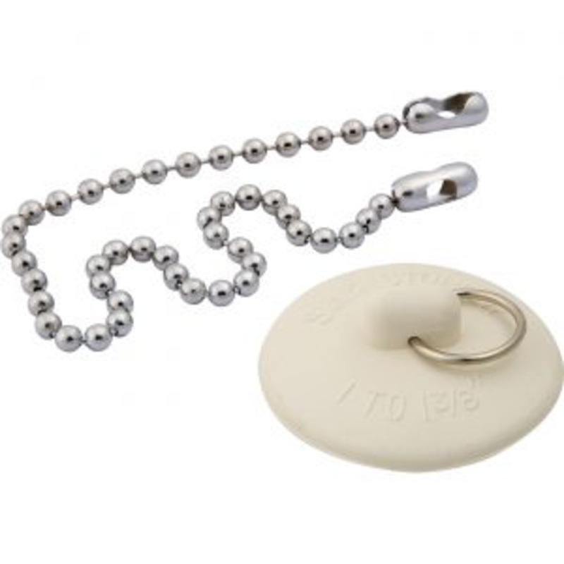 Master Plumber Drain stopper with chain  Sink