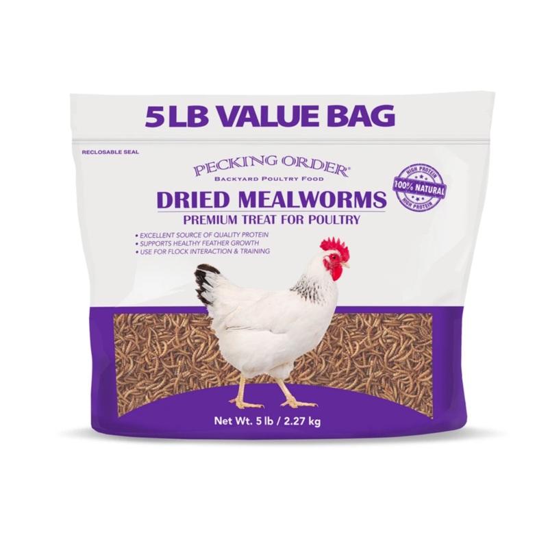 Pecking Order Dried Mealworms