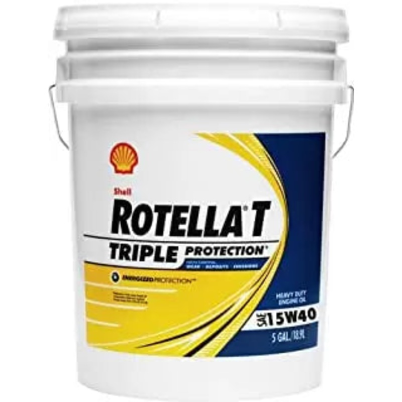 Shell Rotella T4 Triple Protection 15W-40 5 Gallon