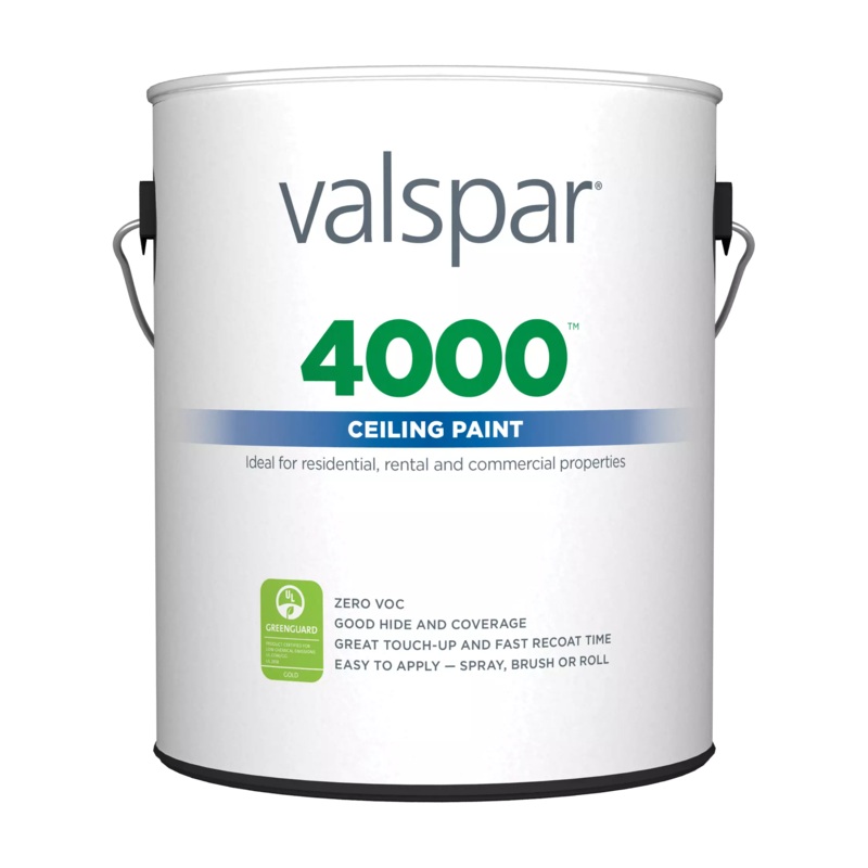 Valspar 4000 Ceiling Paint 1 Gallon Flat White