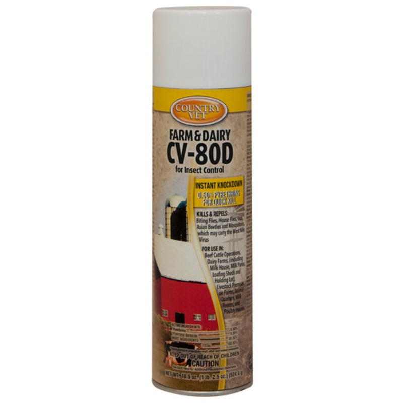 Zep CV-80D Farm and Dairy Insect Control Spray – 18.5 oz.