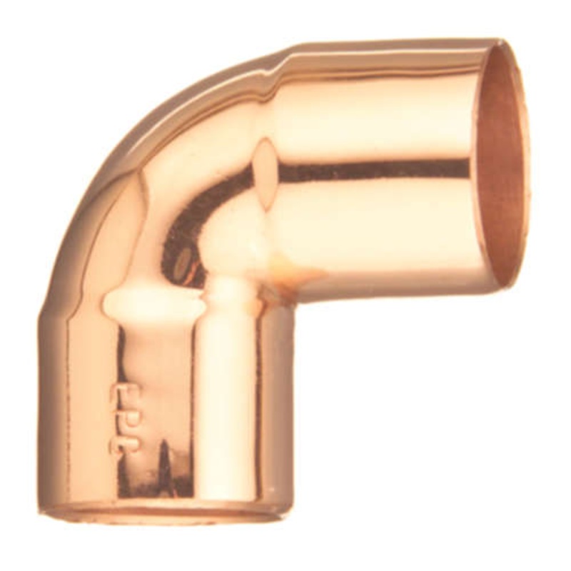 Elkhart Products 90 Elbow-Close Ruff Copper C x C