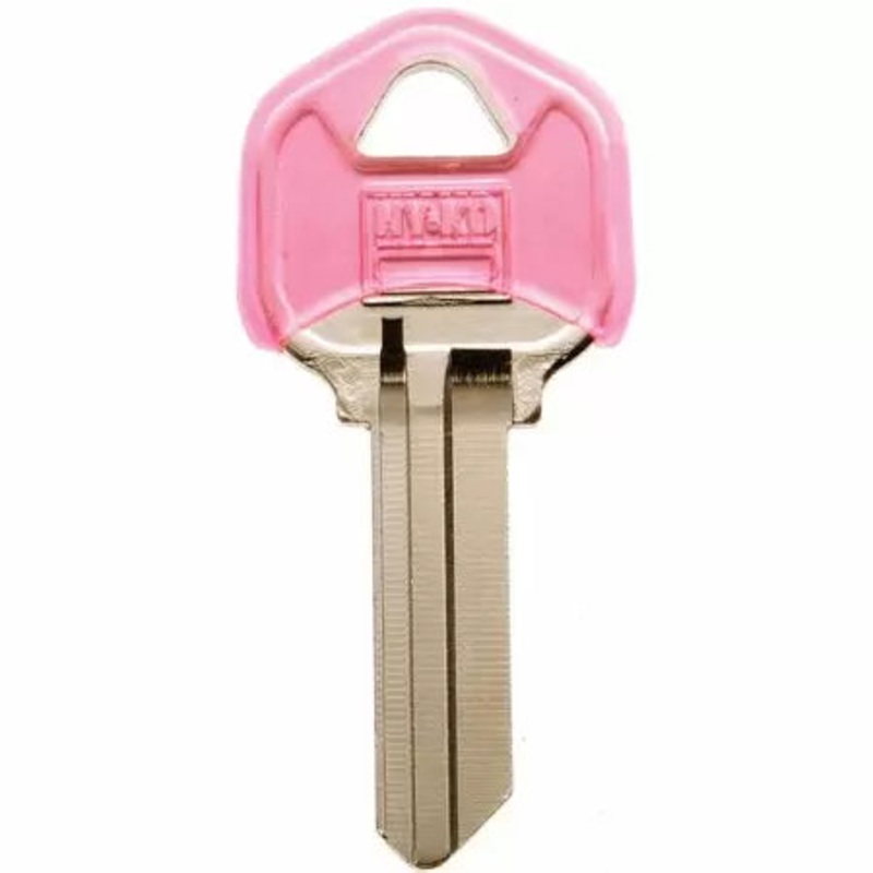HyKo Key Blank – Kwikset Kw1Pdm Plastic Head (Assorted Colors)