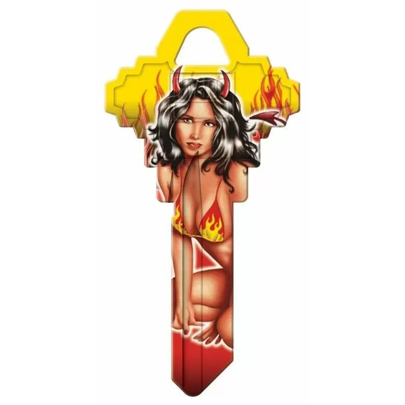 HyKo Products Sc1-34 Woman Blank Key, For Schlage Sc1 Keyways