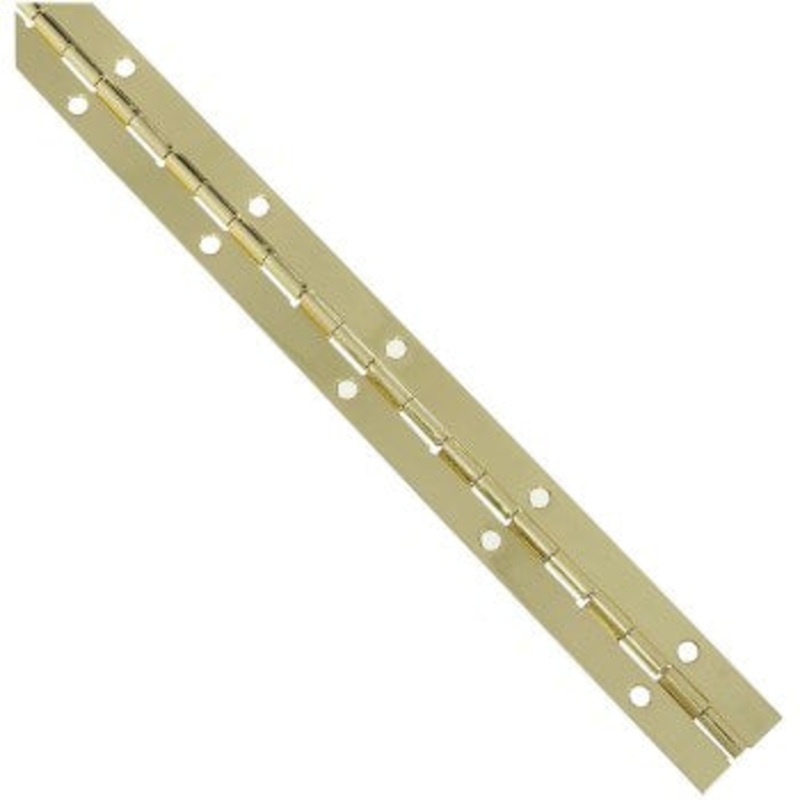 National 148254 Brass Finish Continuous Hinge ~ 2