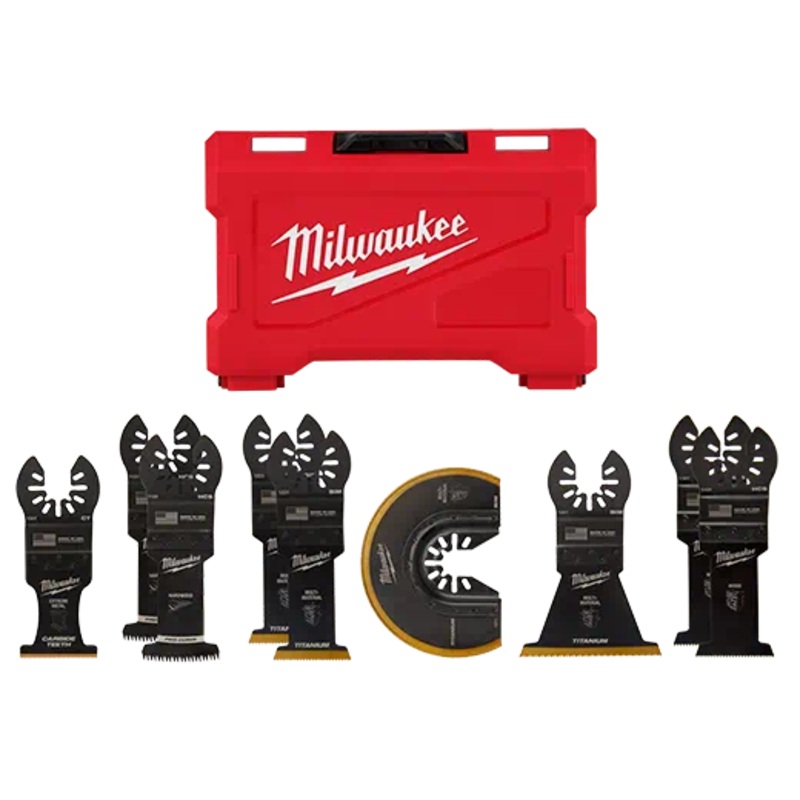 Milwaukee Open-Lok 9pc Multi-Tool Blade Kit