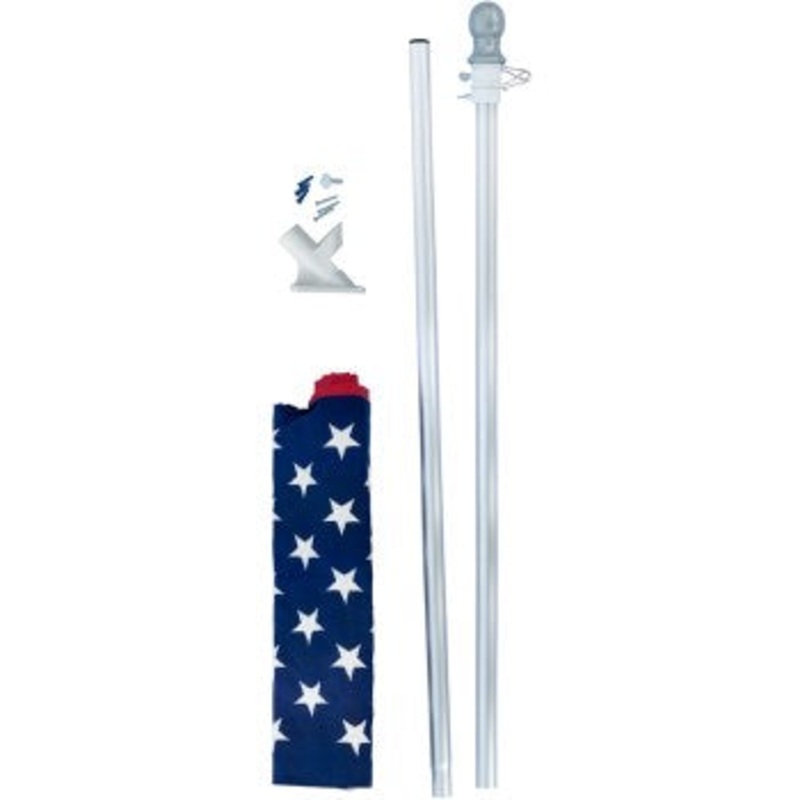 Valley Forge Flag Co SSTINT-AM6 Sstintam6 3×5 Us Flag Kit