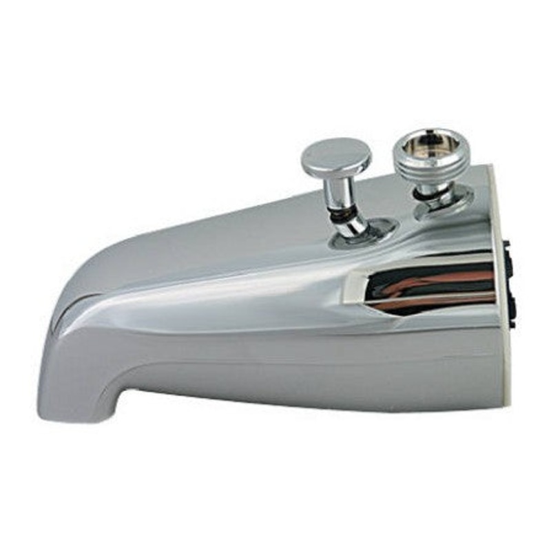Master Plumber Bathtub Diverter Spout Chrome
