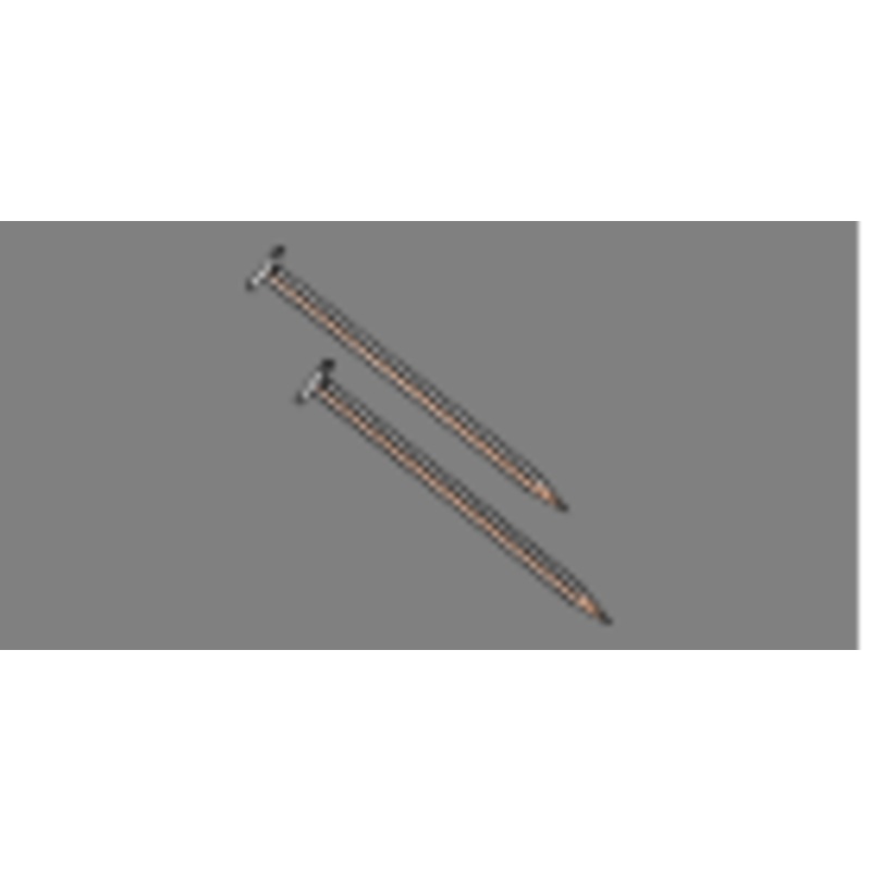 Midwest Fastener Ash Painted Steel Panel Flat Head Nails