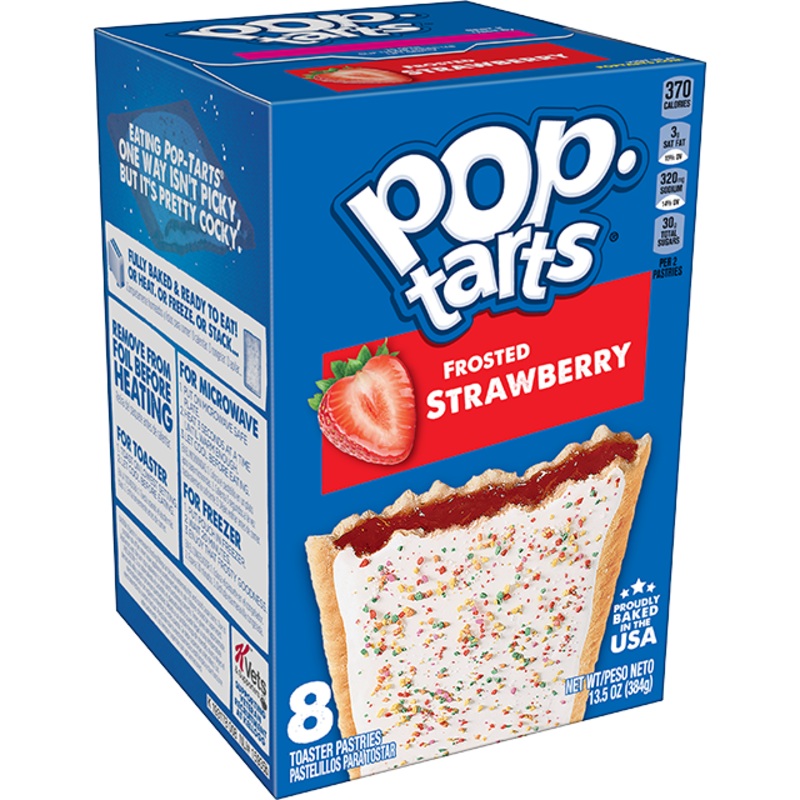 Pop Tarts Frosted Strawberry Pop-Tarts