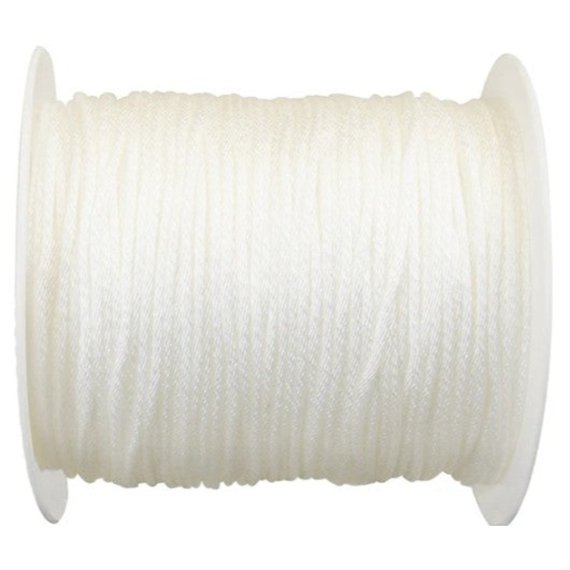 Wellington White Solid Braided Nylon Rope