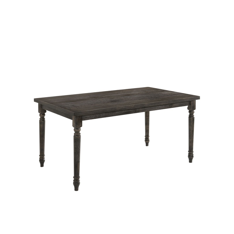 Claudia II – Weathered Dining Table – Gray