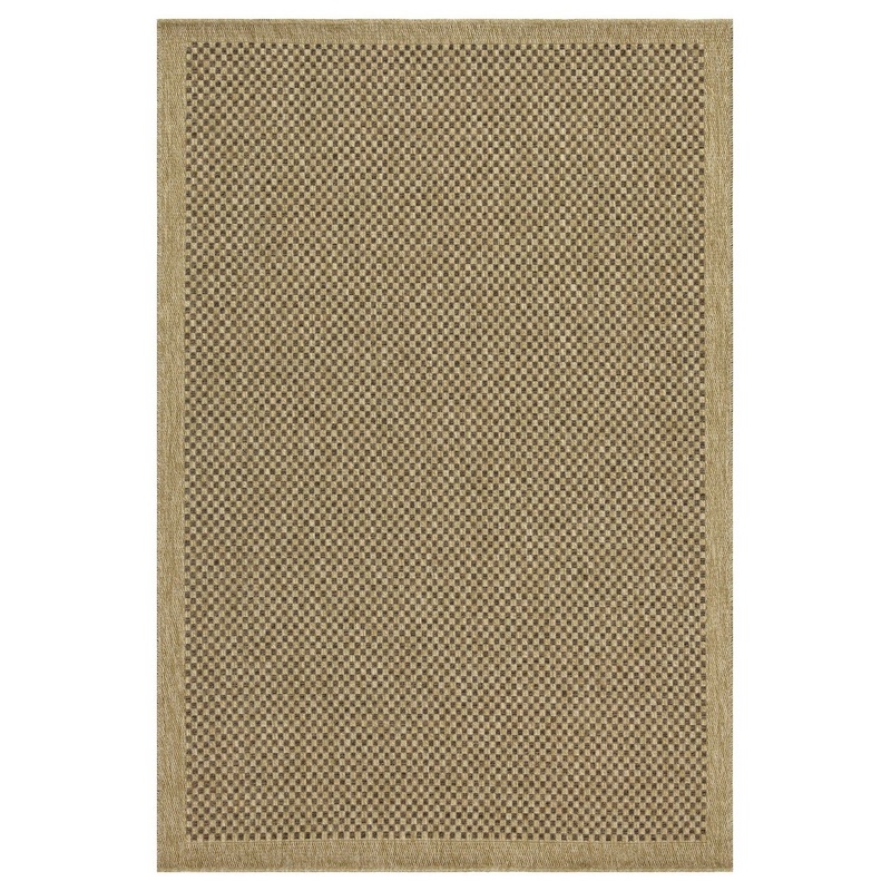 Earth – 7’10 X 10’3 Polypropylene Indoor, Outdoor Area Rug – Jute, Mocha