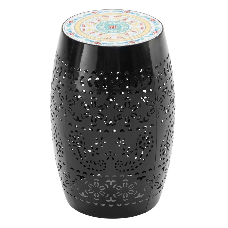 Lilac – Mosaic Side Table|Blue|White|Black|Light Blue