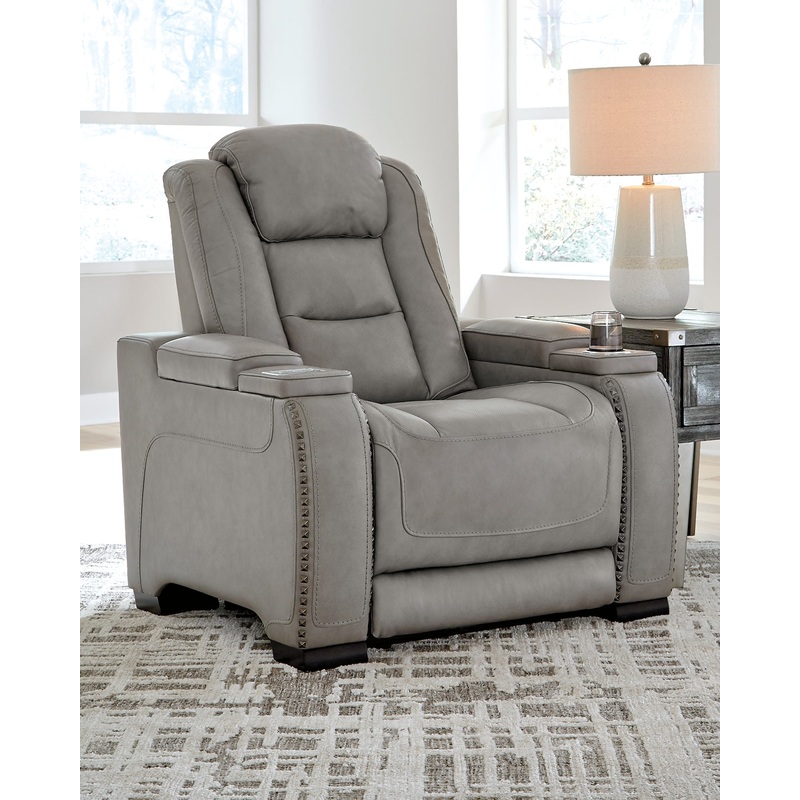 The Man-Den PWR Recliner/ADJ Headrest