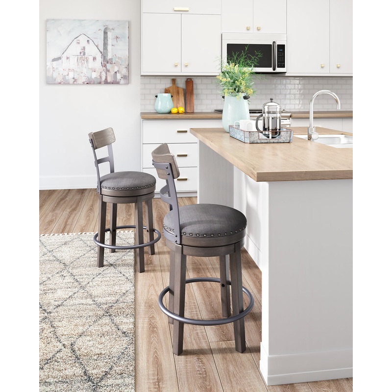 Ashley Express – Caitbrook UPH Swivel Barstool (1/CN)