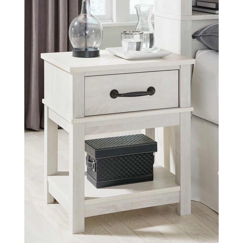 Ashley Express – Dorrinson One Drawer Night Stand