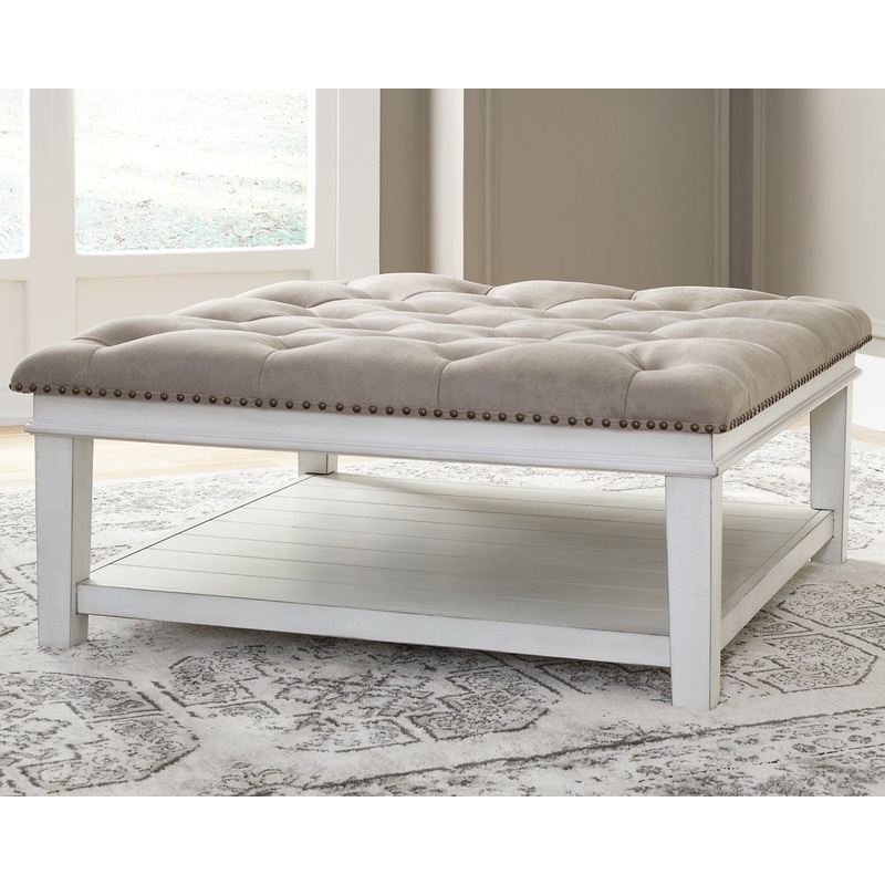 Ashley Express – Kanwyn UPH Ottoman Cocktail Table