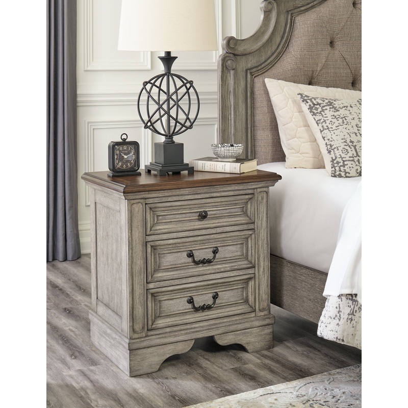 Ashley Express – Lodenbay Three Drawer Night Stand