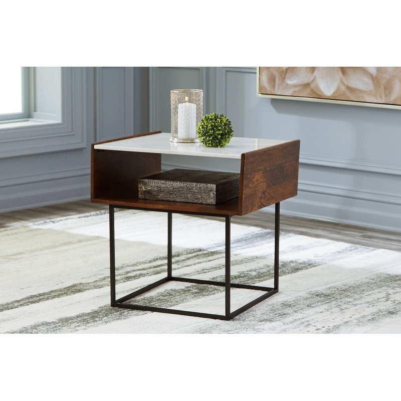 Ashley Express – Rusitori Rectangular End Table