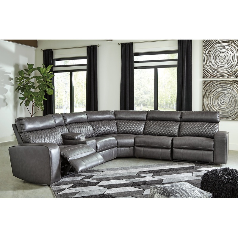 Samperstone 6-Piece Power Reclining Sectional