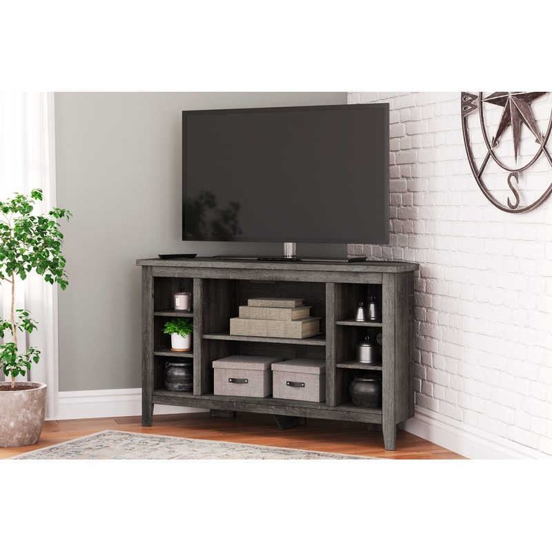 Ashley Express – Arlenbry Corner TV Stand/Fireplace OPT