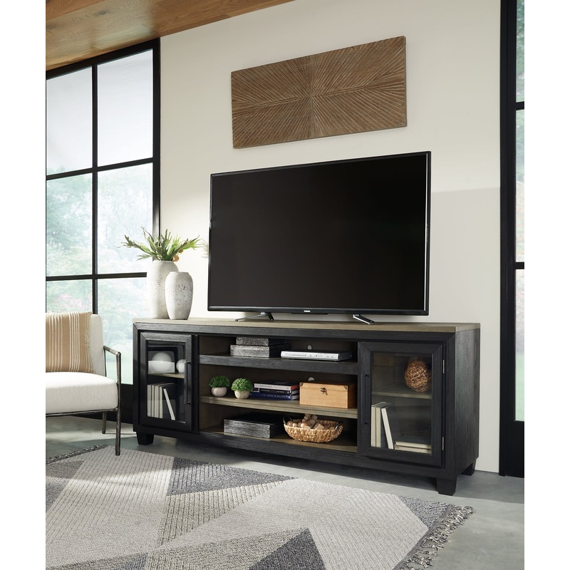Foyland XL TV Stand w/Fireplace Option