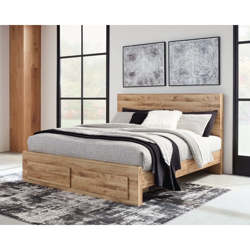 Hyanna  Panel Storage Bed|King|Queen|Full