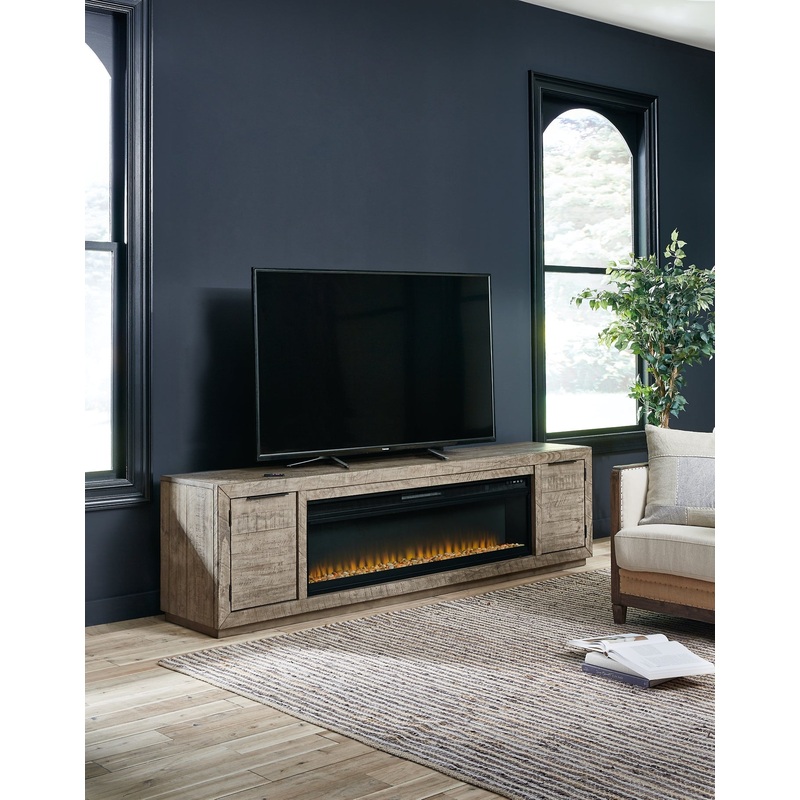 Krystanza TV Stand with Electric Fireplace