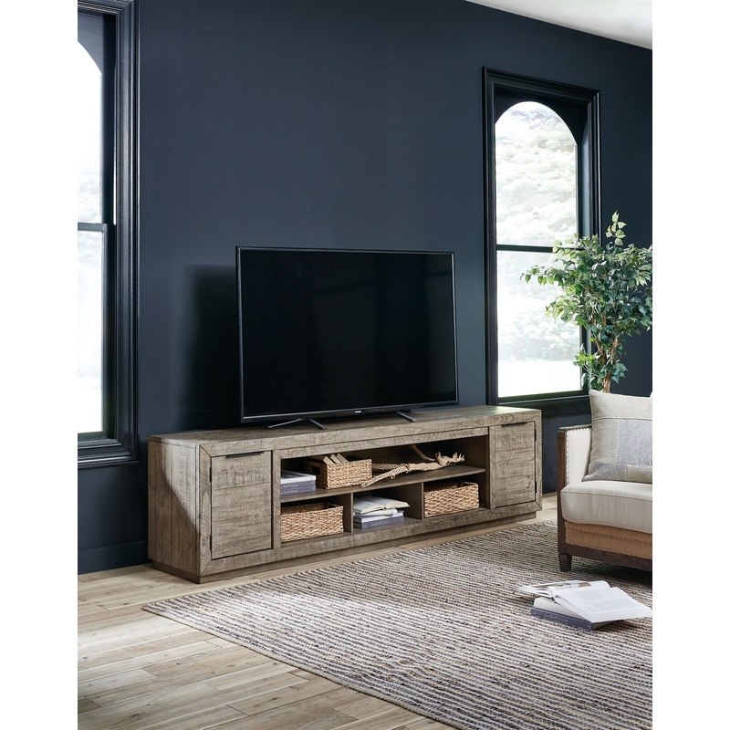 Krystanza XL TV Stand w/Fireplace Option