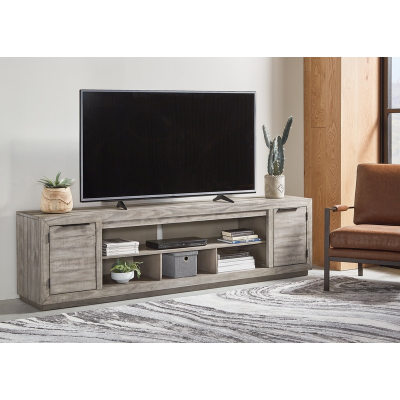 Naydell XL TV Stand w/Fireplace Option