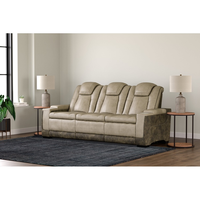 Next-Gen DuraPella PWR REC Sofa with ADJ Headrest