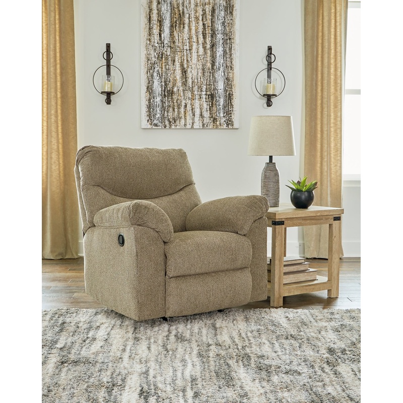 Alphons Rocker Recliner|Putty|Briar