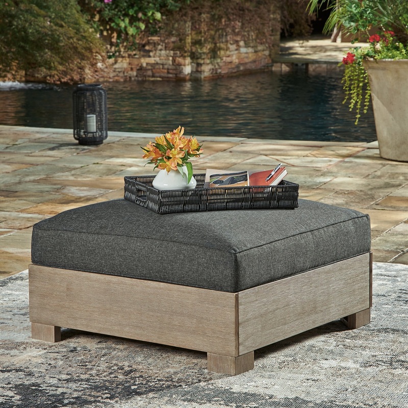 Ashley Express – Citrine Park Ottoman with Cushion