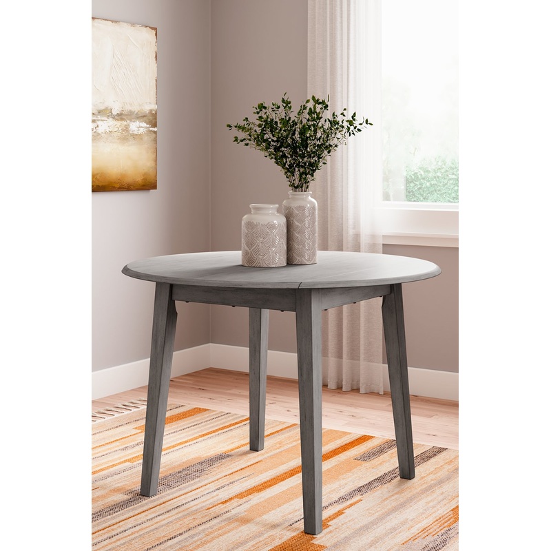 Ashley Express – Shullden Round DRM Drop Leaf Table