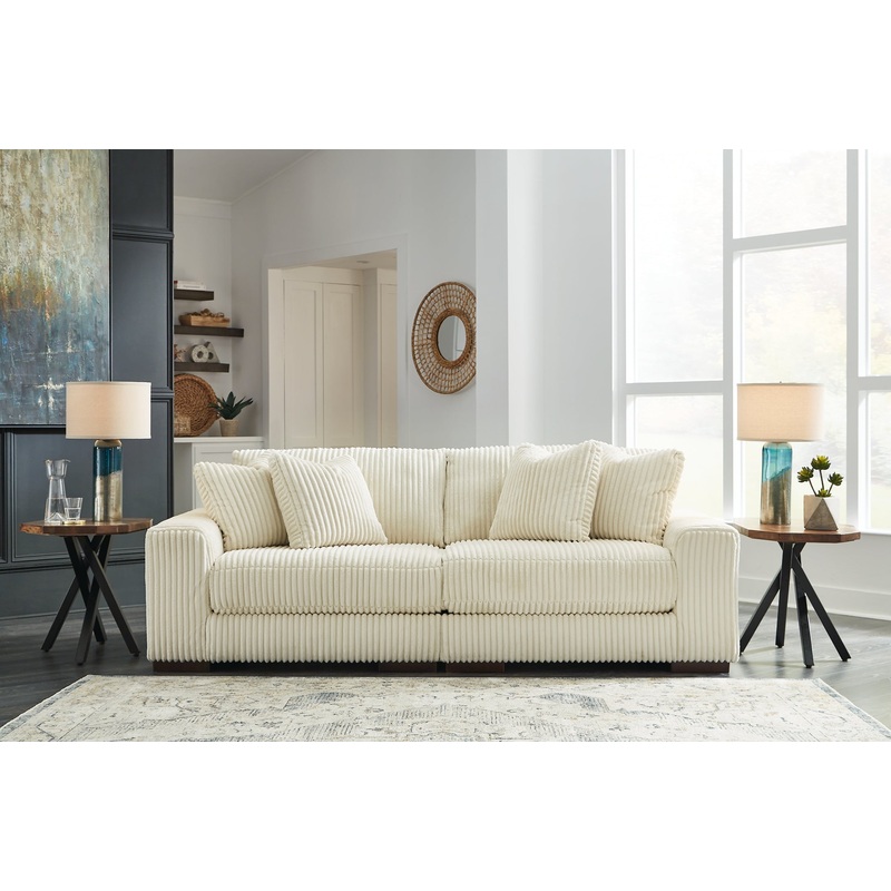 Lindyn 2-Piece Sectional Sofa|Ivory|Fog