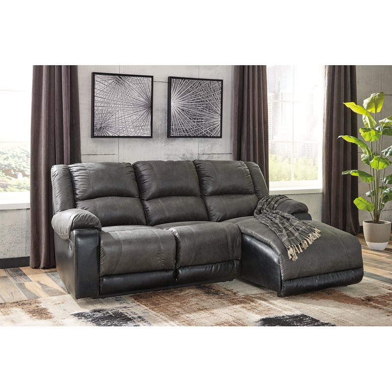 Nantahala 3-Piece Reclining Sectional with Chaise