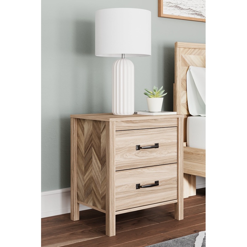 Ashley Express – Battelle Two Drawer Night Stand