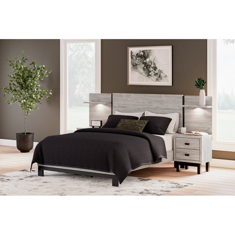 Ashley Express – Vessalli  Panel Bed With Extensions