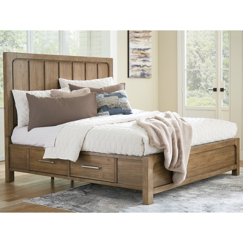 Cabalynn  Panel Bed With Storage
