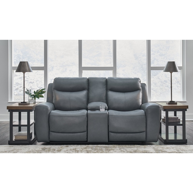 Mindanao PWR REC Loveseat/CON/ADJ HDRST