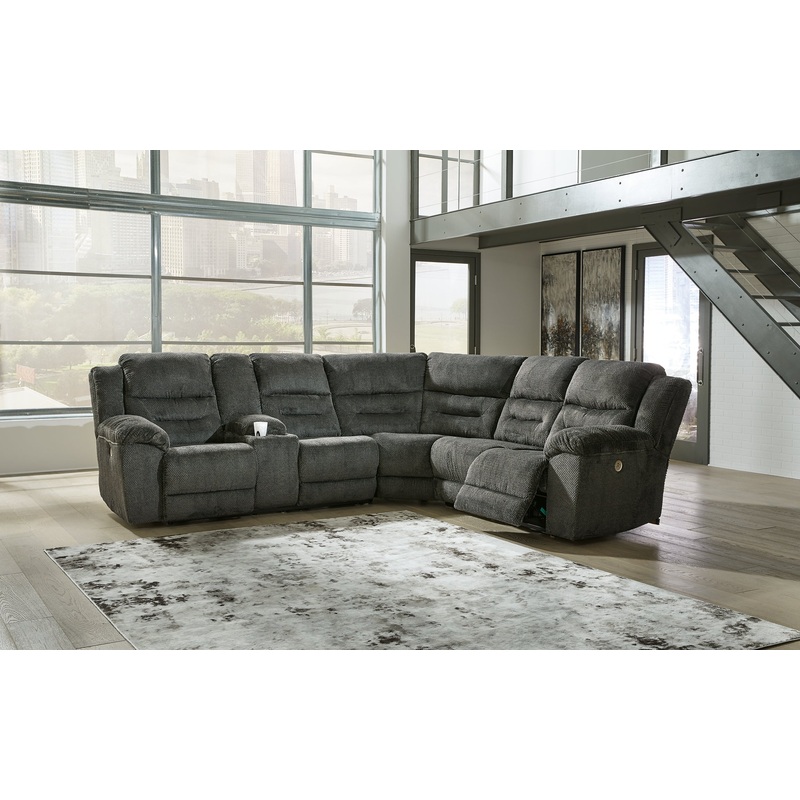 Nettington 3-Piece Power Reclining Sectional